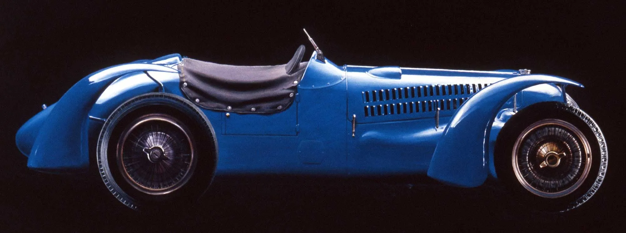 Dipinto di Andrea Del Pesco: BUGATTI TYPE 59/50B BIPLACE — olio su tela
